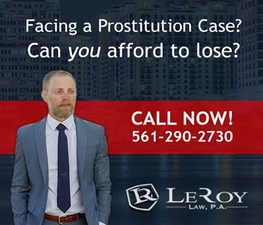 Can minors face prostitution charges, and what are the consequences in west palm beach? 3 Josh LeRoy is a seasoned Prostitution experienced with Minors and Prostitution Charges.
