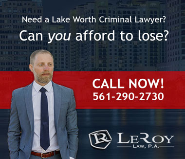 Josh LeRoy is a seasoned Lake Worth Criminal Lawyer experienced with Lake Worth misdemeanor charges.