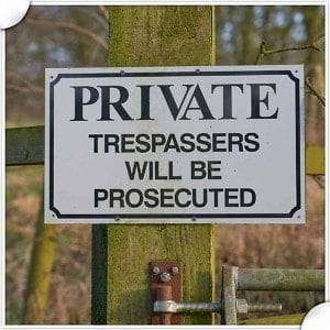 Before hiring a Trespassing Attorney, what should I know about: F.S. 810.09?